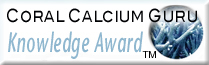 Coral Calcium Guru Knowledge Award